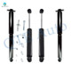 Set of 4 Front Steering Damper-Rear Shock Absorber For 1984-1996 Jeep Cherokee