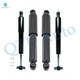 Set of 4 Front Shock Absorber-Rear Drive Axle Shaft Damper For 1995-2001 Ford Explorer Monotube Performance Upgrade