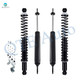 Set of 4 Front Steering Damper-Rear Complete Shock Absorber Kit For 1999-2004 Chevrolet Silverado 2500
