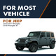 Front Steering Damper For 2018 Jeep Wrangler JK