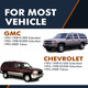 4 Front Steering Damper-Rear Shock For 1995-2000 GMC Yukon High Performance Monotube Upgrade