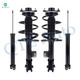 Set of 4 Front Quick Complete Strut-Coil Spring Assembly-Rear Shock Absorber For 2014-2016 KIA Cadenza