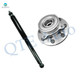 Front Wheel Hub Bearing Assembly-Shock Absorber For 2000 2001 Dodge RAM 2500 W/ 8800 GVW