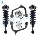Set of 6 Front Upper Control Arm Ball Joint-Wheel Hub Bearing Assembly-Quick Complete Strut-Coil Spring Assembly For 2004 2005 Ford F-150