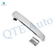 Fits FR/RL/RR Exterior Door Handle For 2003-2008 Infiniti FX35 Base Cap w/o hole chrome