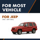 Pair of 2 Rear Back Glass Lift Support For 2002 - 2007 Jeep Liberty