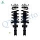 Pair Front Quick Complete Strut - Coil Spring For 2003-2014 Volvo XC90