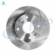 Front Drilled Slotted Brake Disc Rotors For 1998 1999 Acura CL