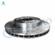 Front Drilled Slotted Brake Disc Rotors For 1998 1999 Acura CL