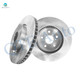 Front Brake Disc Rotors For 2006-2008 2014 2015 Lexus IS250