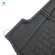 Set of 3 Storage Mats-Cargo Liners-Rear Cargo Trunk Tray Floor Mat 3D Tech Waterproof Durable Floor Liners For 2017-2023 Tesla Model 3 Except Highland, essential Tesla Accessories for Model 3