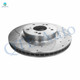 Front Drilled Slotted Brake Disc Rotors For 2013-2022 Honda Accord