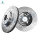 Front 293mm Drilled Slotted Brake Disc Rotors For 2013-2022 Honda Accord
