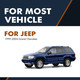 Rear Back Glass Lift Support For 1999 - 2004 Jeep Grand Cherokee
