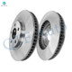 Front 303mm Brake Disc Rotors For 1998 1999 Oldsmobile Intrigue with Heavy Duty Brakes
