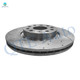Front Drilled Slotted Brake Disc Rotors For 2012-2022 Volkswagen Passat