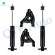 Set of 4 Front Lower Control Arm Ball Joint-Shock Absorber For 1996-2002 GMC Savana 2500