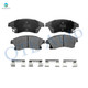 Front Ceramic Brake Pad Kit For 2011-2015 Chevrolet Cruze LTZ LT ECO LS L