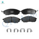 Front Ceramic Brake Pad Kit For 2013 Infiniti M35H