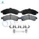 Front Ceramic Brake Pad Kit For 2002-2005 Chevrolet Trailblazer