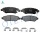 Rear Ceramic Brake Pad Kit For 2010-2016 Cadillac SRX