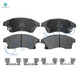 Front Ceramic Brake Pad Kit For 2016 Chevrolet Cruze Limited