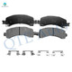 Set of 8 Front-Rear Ceramic Brake Pad Kit For 2004-2006 Chevrolet Avalanche 1500