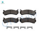 Set of 8 Front-Rear Ceramic Brake Pad Kit For 2005 2006 GMC Yukon