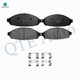 Front Ceramic Brake Pad Kit For 2003-2011 Lincoln Town CAR