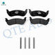 Rear Ceramic Brake Pad Kit For 2003-2011 Mercury Grand Marquis