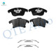 Front Ceramic Brake Pad Kit For 2013-2020 Ford Focus