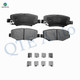 Rear Ceramic Brake Pad Kit For 2007-2017 Jeep Wrangler