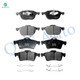 Set of 8 Front-Rear Ceramic Brake Pad Kit For 2008-2010 2012 2013 Volvo C30