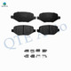 Rear Ceramic Brake Pad Kit For 2010-2019 Lincoln MKT