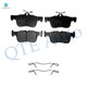 Rear Ceramic Brake Pad Kit For 2015-2021 Ford Edge