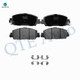 Front Ceramic Brake Pad Kit For 2016-2021 Honda HR-V