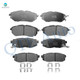 Set of 8 Front-Rear Ceramic Brake Pad Kit For 2010 2011 Subaru Legacy