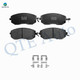 Front Ceramic Brake Pad Kit For 2011-2015 Subaru Impreza