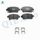 Front Ceramic Brake Pad Kit For 2004 Scion XA Base