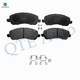 Front Ceramic Brake Pad Kit For 2007-2009 Dodge Caliber