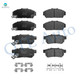 Set of 8 Front-Rear Ceramic Brake Pad Kit For 1994 1995 Honda Civic Set of 8 Front-Rear Ceramic Brake Pad Kit For 1994 1995 Honda Civic