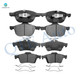 Set of 8 Front-Rear Ceramic Brake Pad Kit For 2013-2016 Ford Escape L4
