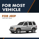 Front Ceramic Brake Pad Kit For 2002-2007 Jeep Liberty