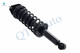 Set 4 Front-Rear Quick Complete Strut- Coil Spring For 2010-2012 Subaru Outback