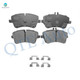 Front Ceramic Brake Pad Kit For 2006 2007 Mercedes-Benz C280