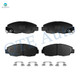 Front Ceramic Brake Pad Kit For 2006-2011 Honda Civic