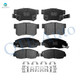 Set of 8 Front-Rear Ceramic Brake Pad Kit For 1998-2002 Honda Accord