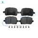 Front Ceramic Brake Pad Kit For 1997-2001 Toyota Camry