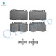 Front Ceramic Brake Pad Kit For 2003-2005 Mercedes-Benz C240 with Electronic