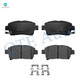Front Ceramic Brake Pad Kit For 2003-2009 Toyota Prius